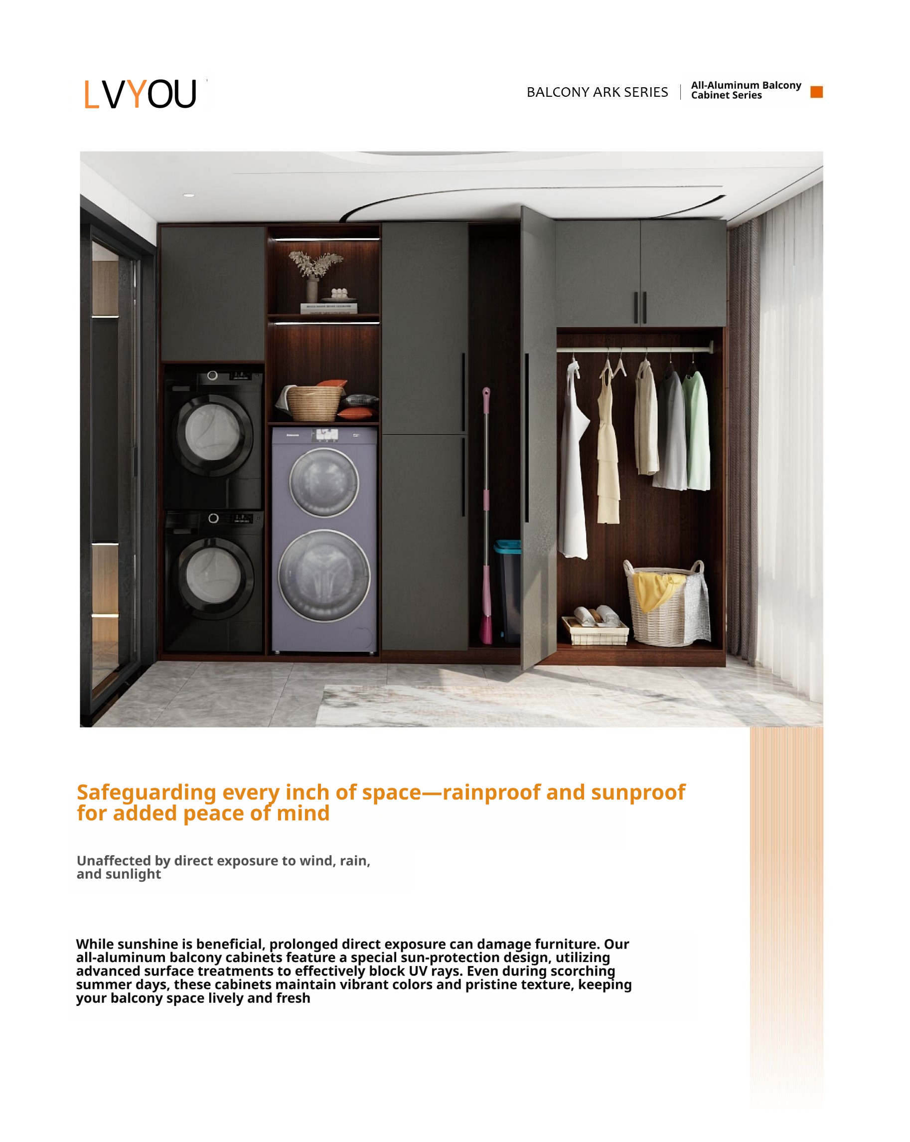 All-Aluminum Balcony Cabinet Series